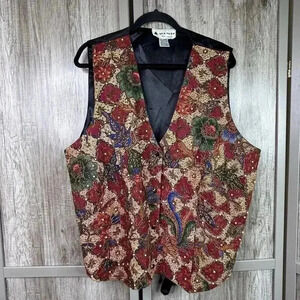 Ana Moi Vest Heavily Beaded Embellished Vintage